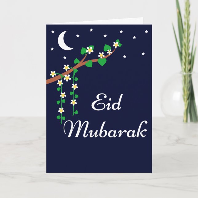 Eid Mubarak — Ramadan Holiday Card (Front)