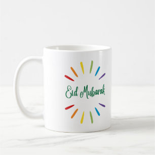 Eid Mubarak Simple and colourful Coffee Mug