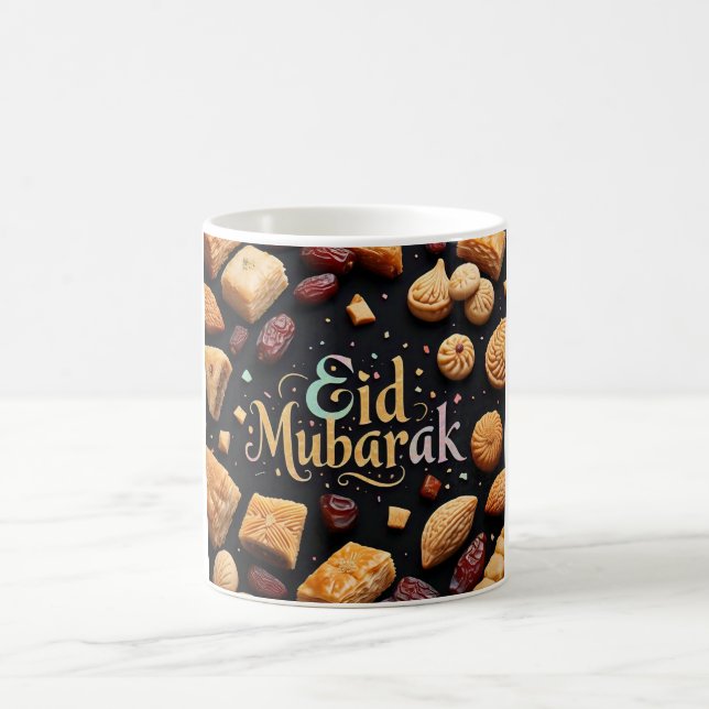 Eid Mubarak Sweet Delights  Coffee Mug (Center)