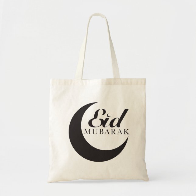 Eid Mubarak Tote Bag (Front)