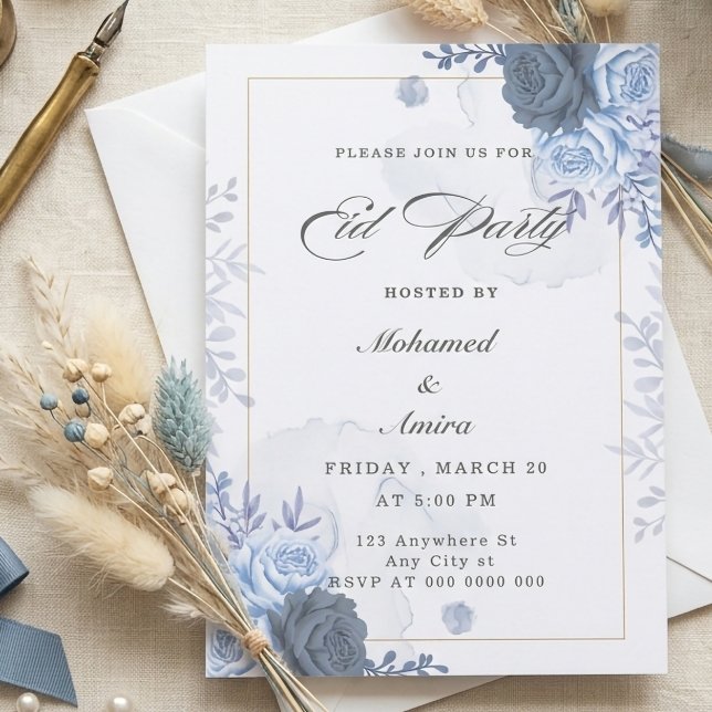 Eid Party Invitation Elegant Ramadan Celebration  (Creator Uploaded)