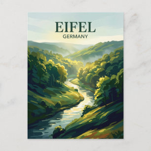 Eifel National Park Germany Postcard