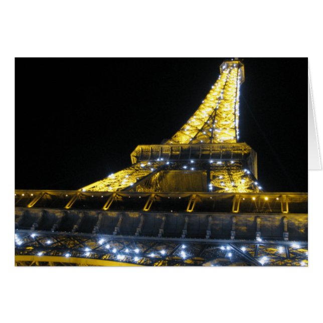 Eifel Tower at Night (Front Horizontal)