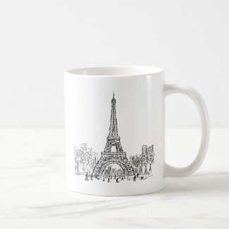Eifel Tower Paris Coffee Mug