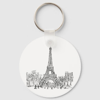 Eifel Tower Paris Key Ring