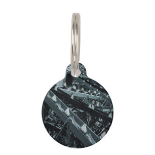 Eifel tower Paris Steel and the sky  Pet Tag