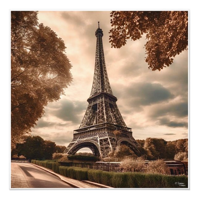 Eiffel  photo print (Front)