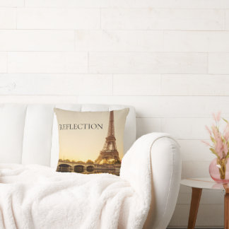 Eiffel Reflections  Cushion