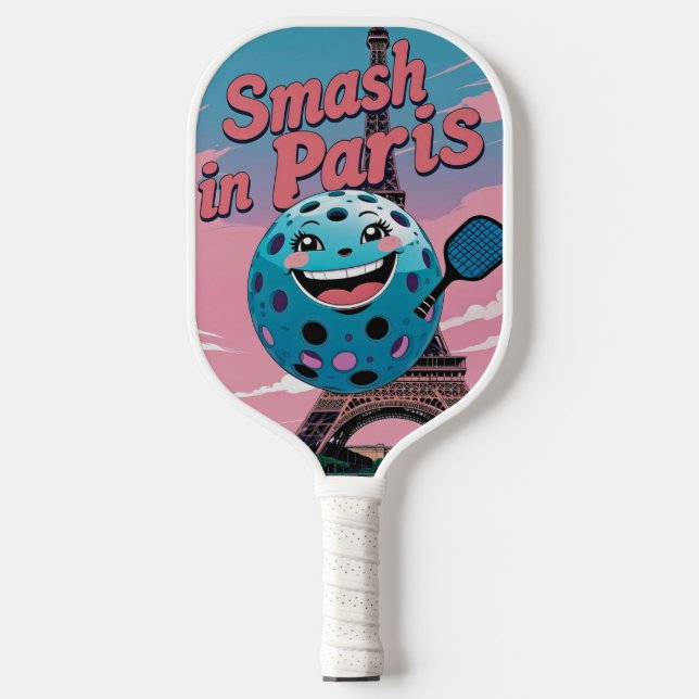  Eiffel Smash – Paris Pickleball Design Paddle (Front)