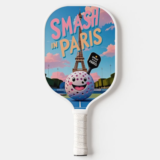  Eiffel Smash – Paris Pickleball Design Paddle (Front)