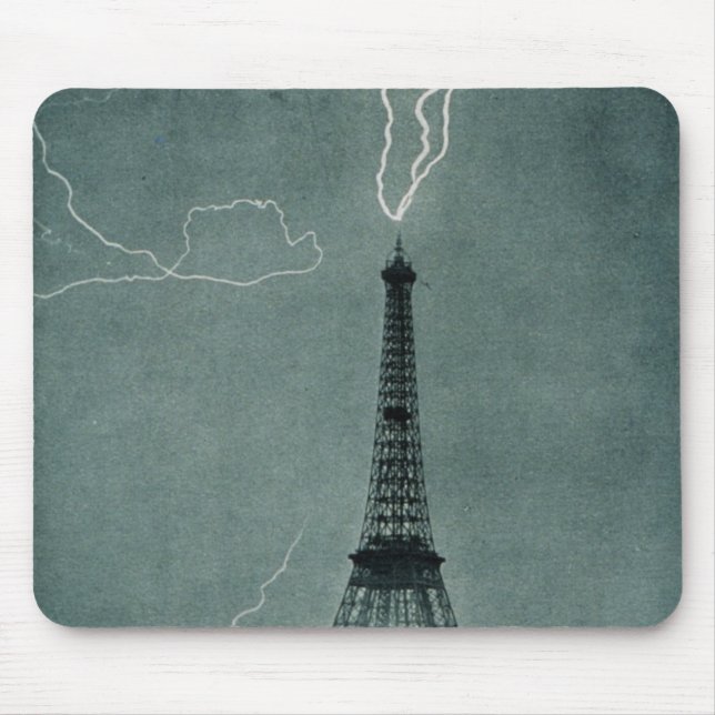 Eiffel Towe Struck Mouse Pad (Front)