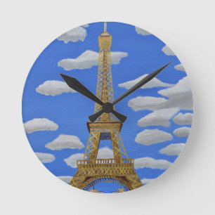 Eiffel Tower2.JPG Round Clock