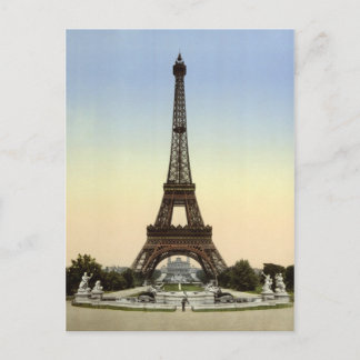Eiffel Tower 1900 Postcard