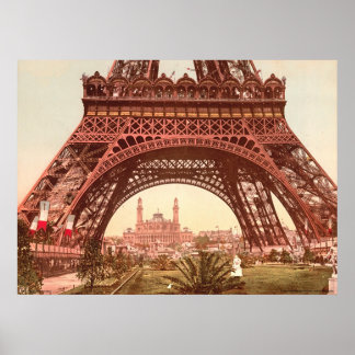 Eiffel Tower and the Trocadero Poster
