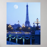 Eiffel Tower at Dusk