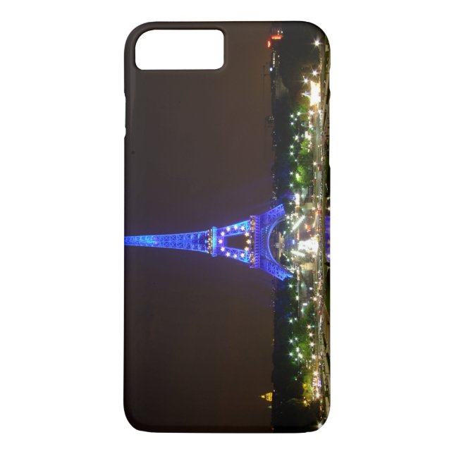 Eiffel Tower at night, Paris Case-Mate iPhone Case (Back)