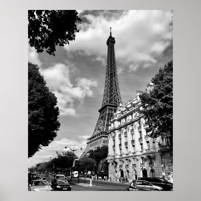 EIFFEL TOWER AT PARIS, FRANCE POSTER (Front)