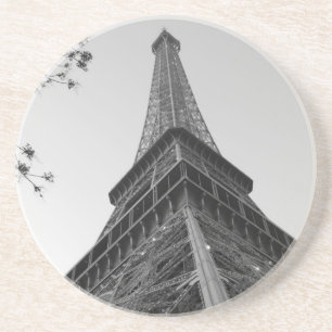 Eiffel Tower b/w Coaster