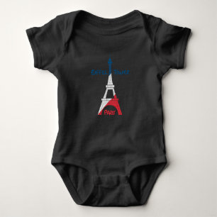 Eiffel Tower Baby Bodysuit