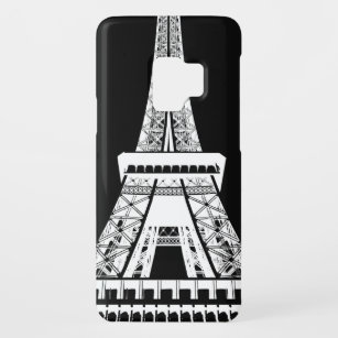 Eiffel Tower Black White Image Case-Mate Samsung Galaxy S9 Case