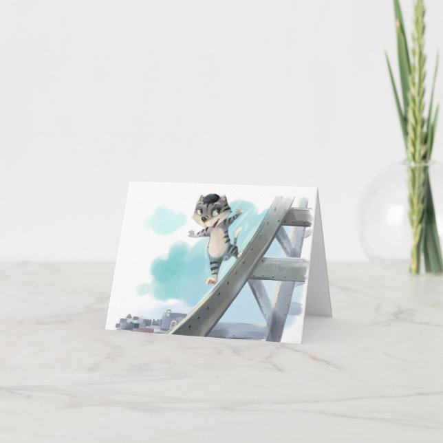 Eiffel Tower Blank Card (Various Sizes)  (Front)