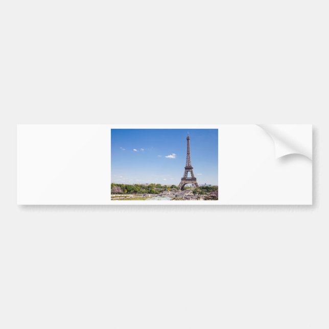 eiffel-tower bumper sticker (Front)