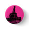 Eiffel Tower Button in Pink