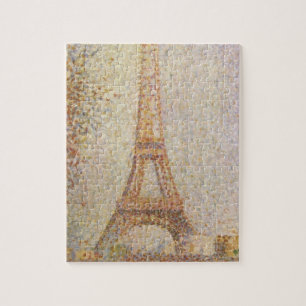 Eiffel Tower by Georges Seurat Jigsaw Puzzle