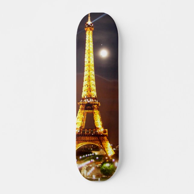 Eiffel Tower  by lensgerrit Skateboard (Front)