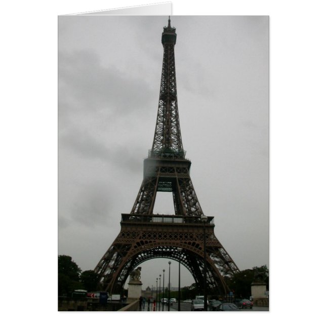 Eiffel Tower Card (Front)