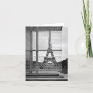 Eiffel Tower Card