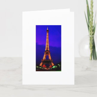 Eiffel Tower Card