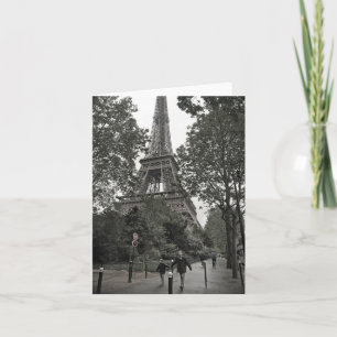 Eiffel Tower Card
