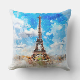 Eiffel Tower Cushion