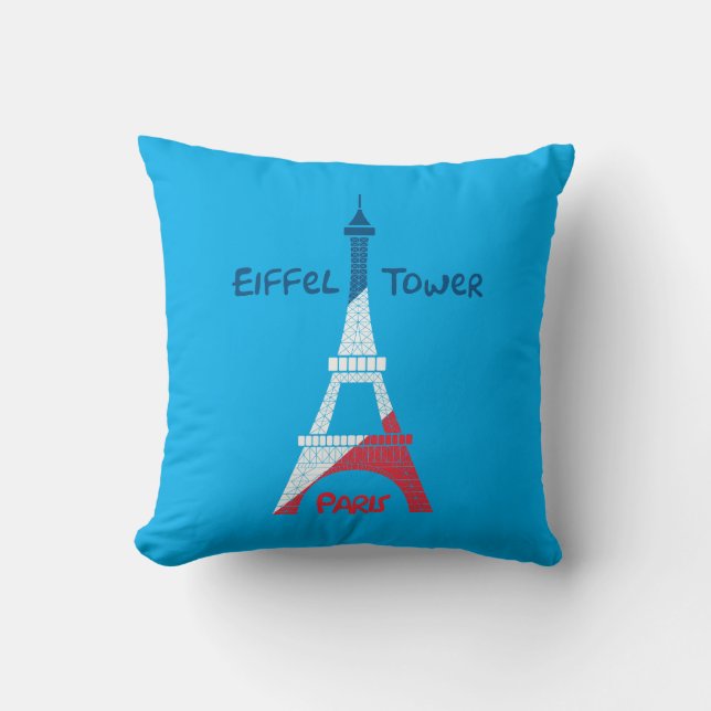 Eiffel Tower  Cushion (Front)