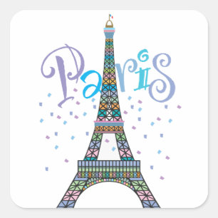 Eiffel Tower Fantasy sticker