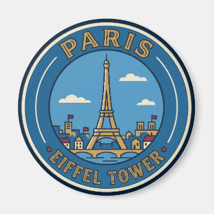 Eiffel Tower France Magnet