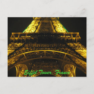 Eiffel Tower, France Postcard