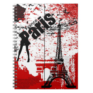 Eiffel Tower French Notebook