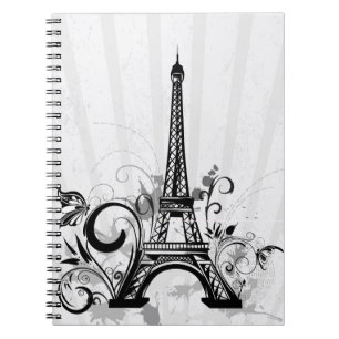 Eiffel Tower French Notebook