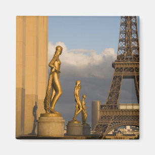 Eiffel Tower from the Palais de Chaillot, Paris, Magnet