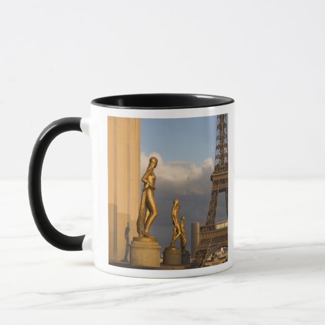 Eiffel Tower from the Palais de Chaillot, Paris, Mug (Left)