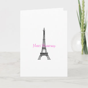 Eiffel Tower Greeting Card