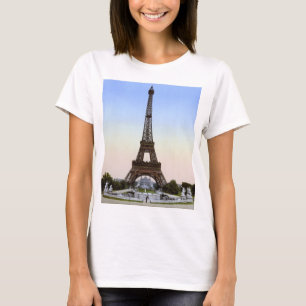 Eiffel Tower in 19th Century Paris T-Shirt