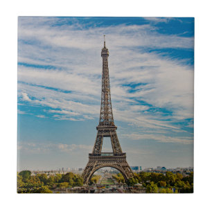 Eiffel tower in Paris Ceramic Tile