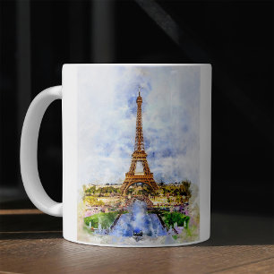 Eiffel Tower in Paris during sunset nr2 Coffee Mug