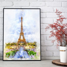 Eiffel Tower in Paris during sunset nr2