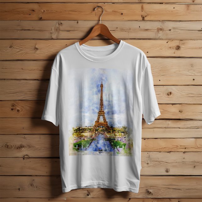 Eiffel Tower in Paris during sunset nr2 T-Shirt (Creator Uploaded)