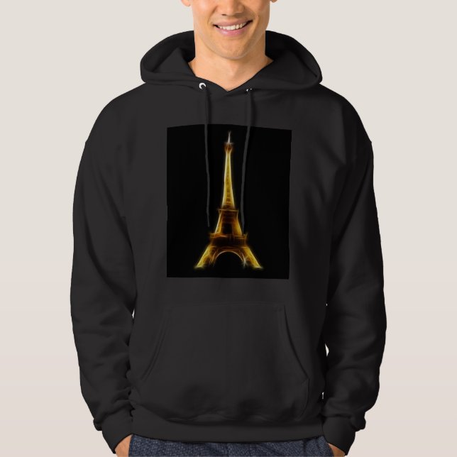 Eiffel Tower in Paris France Hoodie (Front)