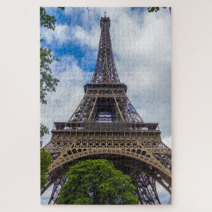 Eiffel tower in Paris, France Jigsaw Puzzle